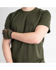 2566-7 ХАКИ футболка мужская с принтом ВСУ (5 ед.размеры: M.L.XL.2XL.3XL): артикул 1134383