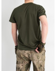 2566-7 ХАКИ футболка мужская с принтом ВСУ (5 ед.размеры: M.L.XL.2XL.3XL): артикул 1134383