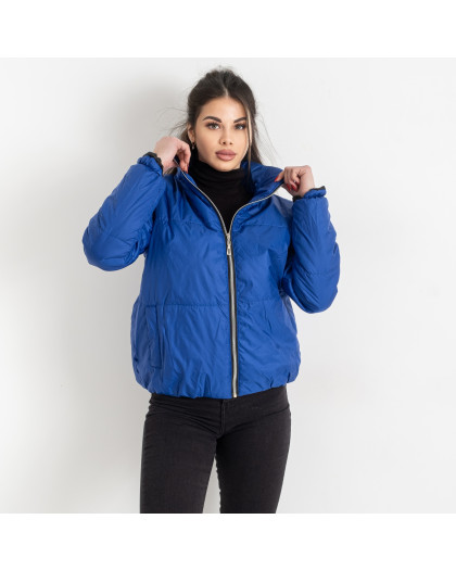 0420-22 синяя женская куртка (5'TH AVENUE, синтепон, 3 ед. размеры норма: 42. 44. 46) 5`th Avenue