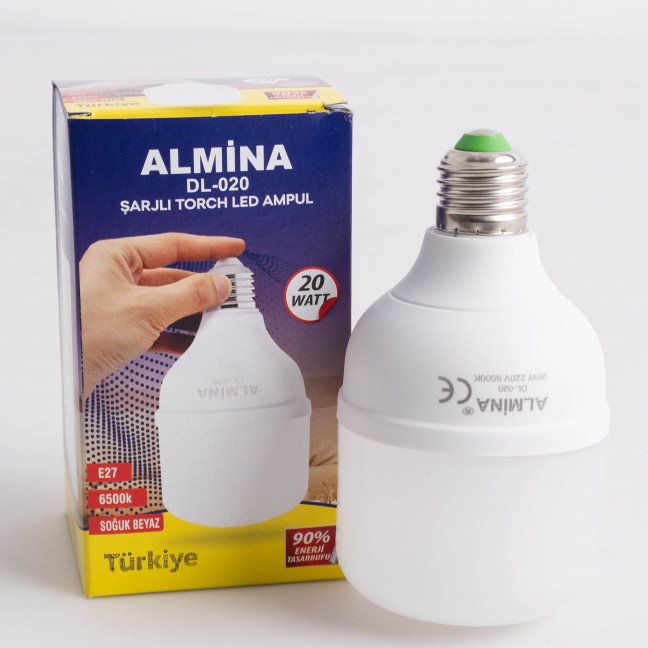 2020 Almina светодиодная аккумуляторная лампочка 20W (1 ед.) Almina: артикул 1132026