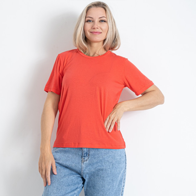 7130-5 красная женская футболка (SARA, 4 ед. размеры полубатал: 48. 50. 52. 54) Sara: артикул 1146661