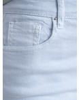 3054-5 голубые женские джинсовые шорты (SAINT WISH, стрейчевые, 6 ед. размеры полубатал: 28. 29. 30. 31. 32. 33): артикул 1144493
