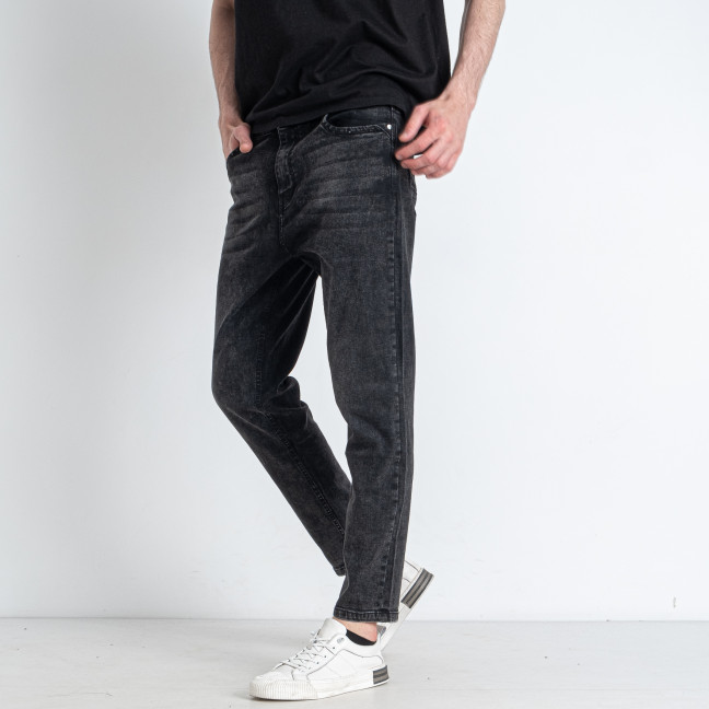 1002-7 темно-серые мужские джинсы (DSOUAVIET, стрейчевые, 7 ед. размеры молодежка: 28. 29. 30. 31. 33. 34. 36)  Dsouaviet: артикул 1146741