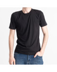 0855-1* черная мужская футболка (6 ед. размеры норма: S. M. L. XL. 2XL. 3XL) выдача на следующий день: артикул 1142567
