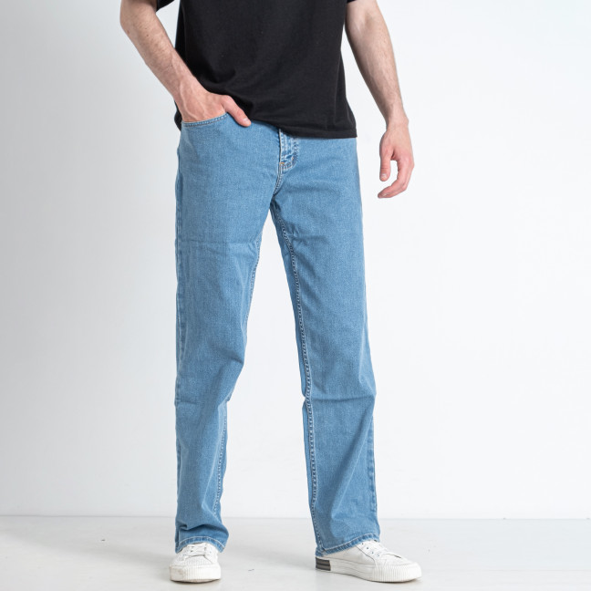 0058-226 голубые мужские джинсы (ИНДОНЕЗИЯ, 6 ед. размеры полубатал: 33. 34. 36. 38. 40. 42) Джинсы: артикул 1146893