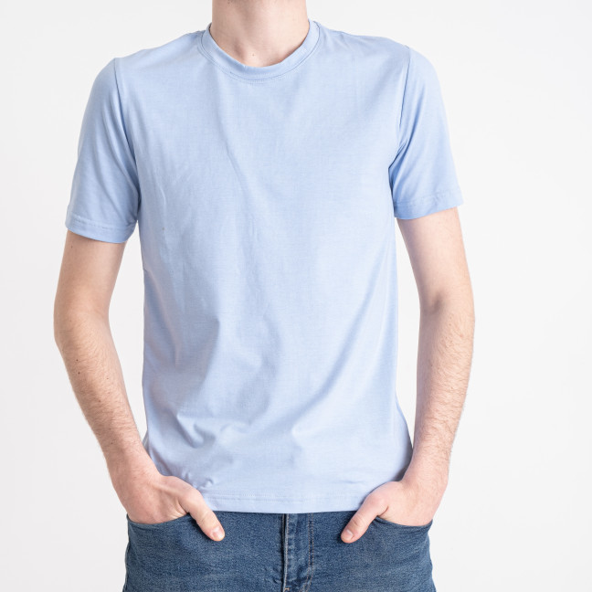0855-42* голубая мужская футболка (6 ед. размеры норма: S. M. L. XL. 2XL. 3XL) выдача на следующий день Royal Sport: артикул 1142578