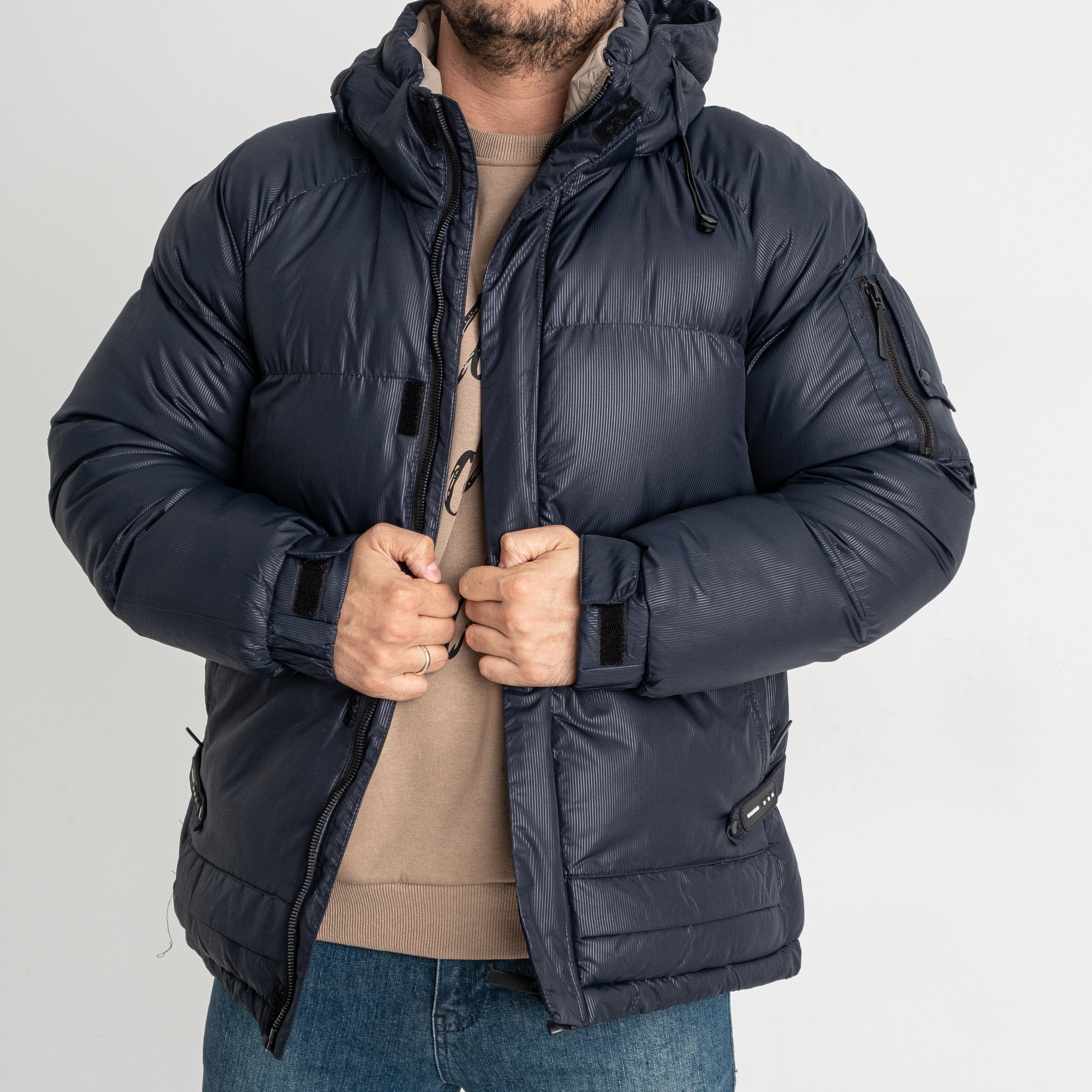 8621-2* тёмно-синяя мужская куртка (ZKE, 5 ед. размеры норма: 48. 50. 52. 54. 56) выдача на следующий день