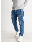 8320 FANGSIDA джинсы мужские синие стрейчевые (8 ед. размеры: 28.29.30.31.32.33/2.34)               : артикул 1139649