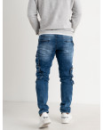8315 FANGSIDA джинсы мужские синие стрейчевые (8 ед. размеры: 27.28.29.30.31.32.33.34): артикул 1139648