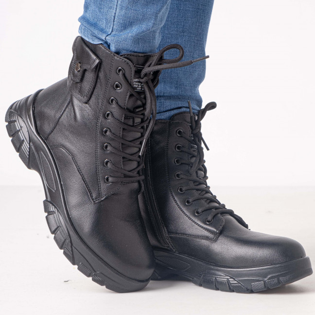 3015-137 размер 37 черные женские ботинки (мех, экокожа хорошего качества, коробка в комплекте) Ботинки: артикул 1142283