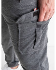 41205 Dunauone МИКС ЦВЕТОВ спортивные штаны мужские на манжете (6 ед. размеры: M.L.XL.2XL.3XL.4XL): артикул 1135601