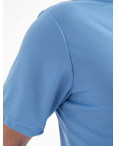 1365-22 ГОЛУБАЯ футболка мужская ткань COOLMAX с принтом ( 5 ед.размеры: M.L.XL.2XL.3XL): артикул 1135589