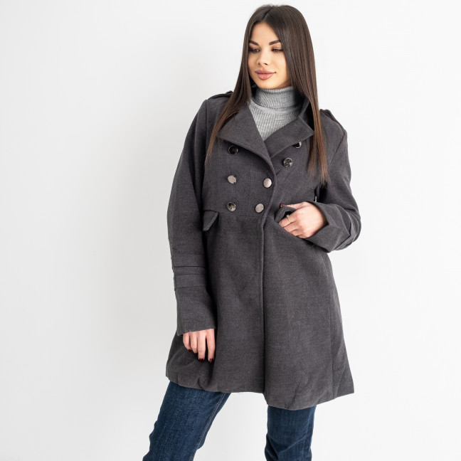 8805-63 серое женское пальто (3 ед. размеры норма) Пальто: артикул 1141082