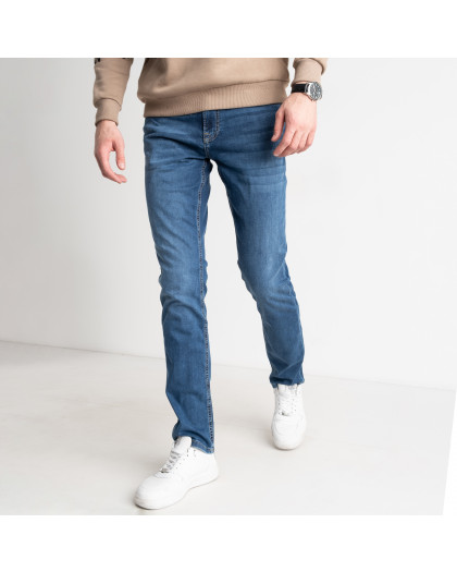 3274 синие мужские джинсы (стрейчевые, 7 ед. размеры норма: 31. 33. 34. 34. 34. 36. 38) Джинсы