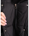 0702-1 черная женская куртка (синтепон, 4 ед. размеры норма: M. L. XL. 2XL): артикул 1151126