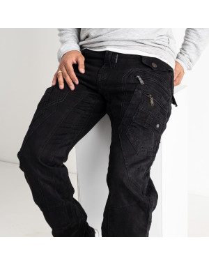 1708 черные мужские джинсы (MIGACH, коnтоновые, 7 ед. размеры: 28. 29. 30. 31. 32. 33. 34)