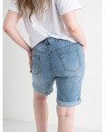 3033 # NEW JEANS джинсовые шорты женские голубые батальные стрейчевые (6 ед.размеры:31.32.33.34.36.38): артикул 1135698