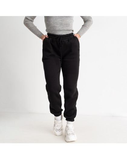 0026-1 черные женские спортивные штаны (5'TH AVENUE, флис, 4 ед. размеры норма: 42. 44. 46. 48) 5`th Avenue