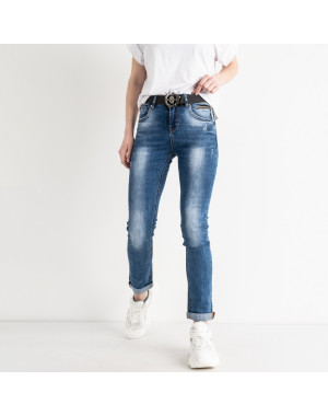 0293 Dknsel джинсы женские голубые стрейчевые (6 ед.размеры: 25.26.27.28.29.30)
