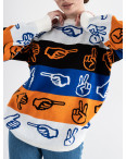 0185-8 МИКС ЦВЕТОВ свитер женский oversize (2 ед.размер: универсал 44-48): артикул 1132168