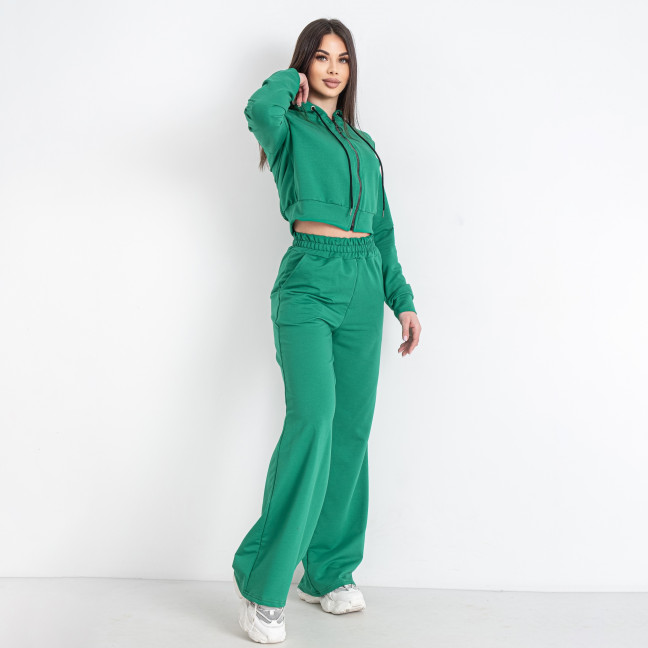 0575-75 зеленый женский спортивный костюм (5'TH AVENUE, турецкая двунитка, 4 ед. размеры норма: 42. 44. 46. 48) 5`th Avenue: артикул 1144926