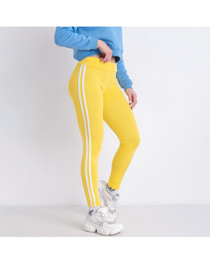 1000 желтые женские спортивные штаны (двунитка, 4 ед. размеры норма: S. M. L. XL) Спортивные штаны