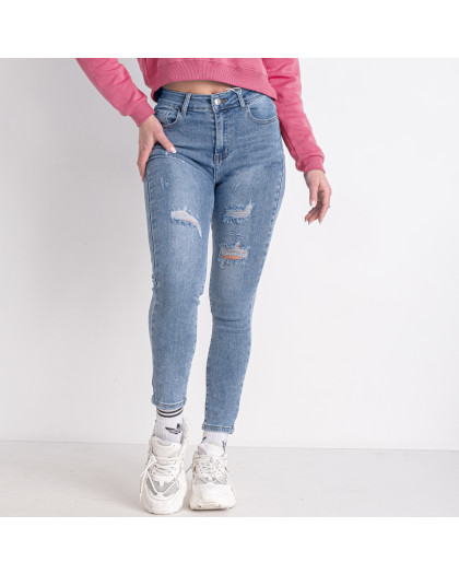 0067 голубые женские джинсы (NEW JEANS, стрейчевые, 6 ед. размеры полубатал: 28. 29. 30. 31. 32. 33) New Jeans