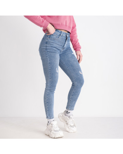 0070 голубые женские джинсы (NEW JEANS, стрейчевые, 6 ед. размеры норма: 25. 26. 27. 28. 29. 30) New Jeans