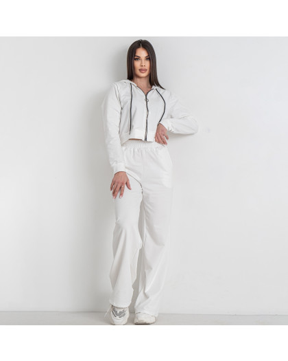 0575-10 белый женский спортивный костюм (5'TH AVENUE, турецкая двунитка, 4 ед. размеры норма: 42. 44. 46. 48) 5`th Avenue