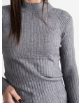 0887-2 желтый, серый и темно-зеленый женский свитер (5 ед. один универсальный размер: 42-46): артикул 1141322