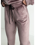 0621-17 темно-сиреневый женский спортивный костюм (5'TH AVENUE, зимний велюр, 3 ед. размеры норма: 42. 44. 46): артикул 1141328