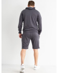 1600-2 серый мужской спортивный костюм (Yola, худи+шорты, 4 ед.размеры норма: M.L.XL.2XL): артикул 1133478