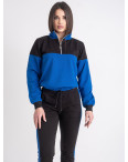0353-2 черно-синий женский спортивный костюм (двунитка, 4 ед. размеры на бирках: S. M. L. XL, соответствуют молодежке XXS. XS. S. M): артикул 1142994
