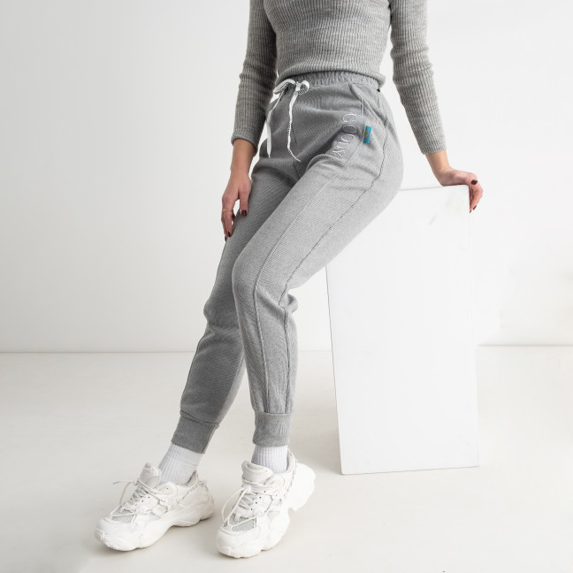 0005-6 серые женские спортивные штаны (флис, 5 ед. размеры на бирках: XL. 2XL. 3XL. 4XL. 5XL, соответствуют M. L. XL. 2XL. 3XL) Спортивные штаны: артикул 1141348