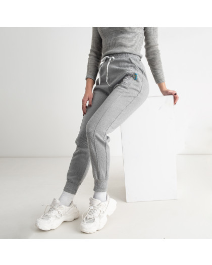 0005-6 серые женские спортивные штаны (флис, 5 ед. размеры на бирках: XL. 2XL. 3XL. 4XL. 5XL, соответствуют M. L. XL. 2XL. 3XL) Спортивные штаны