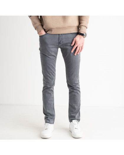 3377-33 серые мужские джинсы (стрейчевые, 7 ед. размеры полубатал: 32. 33. 34. 34. 36. 36. 38 ) Джинсы