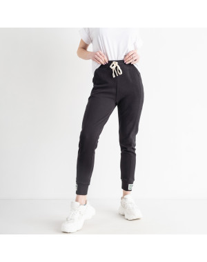 0631-62 Clover ТЕМНО-СЕРЫЕ спортивные брюки женские (2 ед.размеры: 2XL/2)