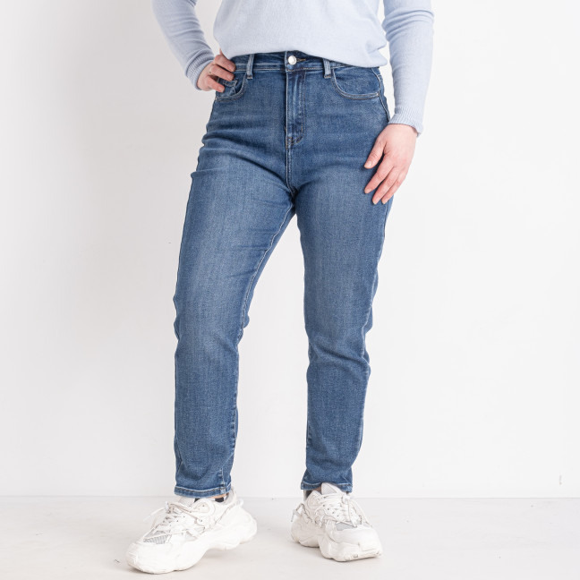 0038 синие женские джинсы (NEW JEANS, стрейчевые, 6 ед. размеры полубатал: 28. 29. 30. 31. 32. 33) New Jeans: артикул 1142974