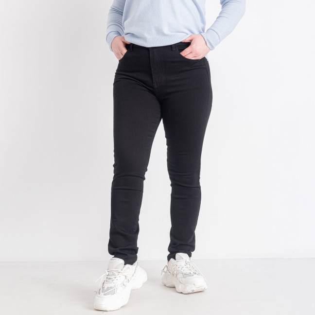 0083 черные женские джинсы (NEW JEANS, стрейчевые, размеры батал: 31. 32. 33. 34. 36. 38) New Jeans: артикул 1142998