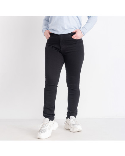 0083 черные женские джинсы (NEW JEANS, стрейчевые, размеры батал: 31. 32. 33. 34. 36. 38) New Jeans