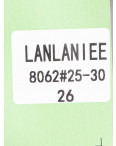 8062# черные женские джинсы (LANLANIEE, стрейчевые, 6 ед. размеры норма: 25. 26. 27. 28. 29. 30) выдача на следующий день: артикул 1149354