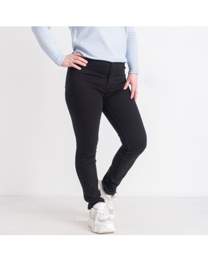 0086 черные женские джинсы (NEW JEANS, стрейчевые, размеры батал: 31. 32. 33. 34. 36. 38) New Jeans