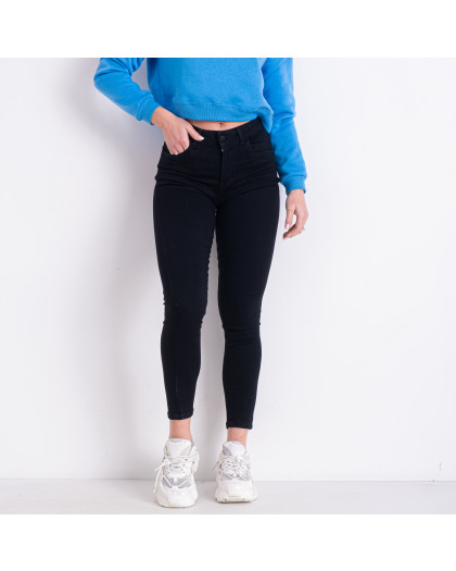 0017 черные женские джинсы (NEW JEANS, стрейчевые, 6 ед. размеры: 25. 26. 27. 28. 29. 30) New Jeans