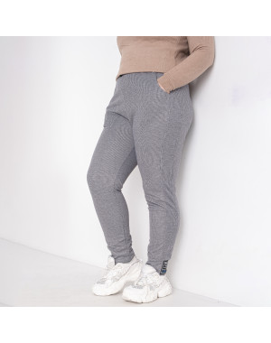 1097-6 серые женские спортивные штаны (4 ед. размеры батал: 5XL. 6XL. 7XL. 8XL)