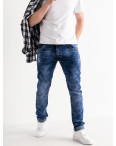 0617-4 Vingvgs джинсы мужские синие стрейчевые (8 ед. размеры: 27.28.29.30.31.32.33.34): артикул 1134748