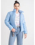 0420-42 голубая женская куртка-зефирка (5'TH AVENUE, синтепон, 4 ед. размеры норма: 42. 44. 46. 48): артикул 1143087