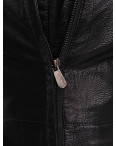 0107* черная женская куртка (экокожа, 7 ед. размеры норма: S. M. L. XL. 2XL. 3XL. 4XL) выдача на следующий день                             : артикул 1149421