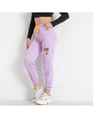 0016-23 сиреневые женские спортивные штаны (X&D, двунитка, 6 ед. размеры норма: S. M. L. XL. 2XL. 3XL)