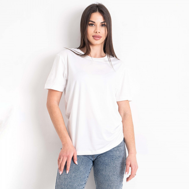 0001-10* белая женская футболка (5 ед. размеры норма: M. L. XL. 2XL. 3XL) выдача на следующий день Футболка: артикул 1143174