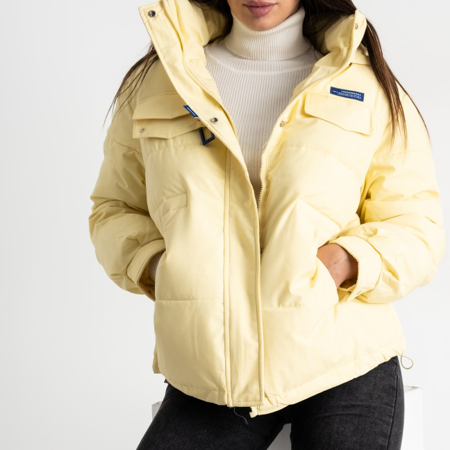 0018-8 ЛИМОННАЯ куртка женская на синтепоне (4 ед. размеры: М.L.XL.2XL) Ge.Ge: артикул 1139927